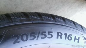 pl d 5x108 r16 Ford + zimné 205/55 r16 kúpa 2021 - 7,6 mm - 6