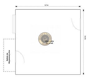 Na prenájom kancelária s balkónom 35 m², Moyzesova ul., Koši - 6