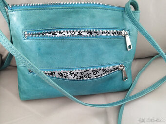 mala kabelka, crossbody, prava koza - 6