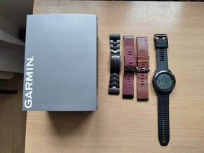 Garmin fenix 7x DLC titanium Sapphire Solar + original Garmi - 6