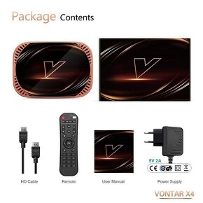 Android 11 TV Box, Vontar X4, S905X4, 4/32 GB - 6