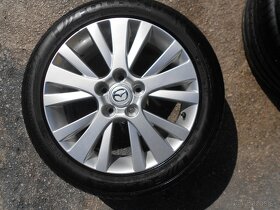 17"-LETNA SADA KOLIES NA PREDAJ 215/50R17 ORIG. MAZDA - 6