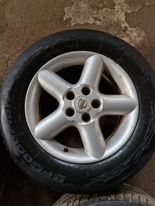 Predám elektrony, kolesa z Nissan x-trail t30,  215/65 R16 - 6