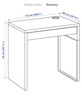 IKEA Micke stôl - 6