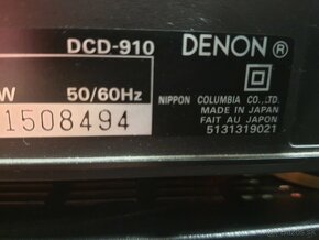 Denon DCD-910 cd prehrávač - 6