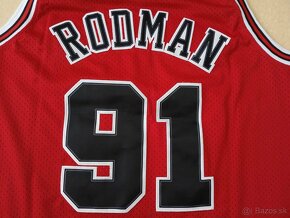 Basketbalový dres Dennis Rodman Chicago Bulls - 6