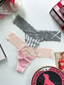 Victoria’s Secret PINK tanga nohavičky M - 6