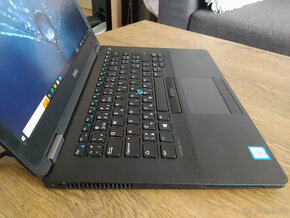 notebook Dell E7470 - Core i5-6300u, 16GB, 512GB, nová bat - 6