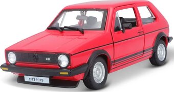 KOVOVÝ MODEL 1:24 ( OTVÁRATEĽNÉ DVERE ) - VW GOLF MK1 GTI - 6