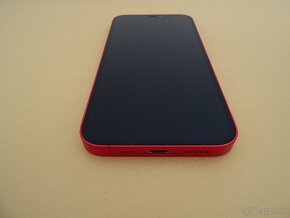 iPhone 12 128GB RED - ZÁRUKA 1 ROK - 100% BATERIA - 6