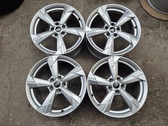 5x112 r18 ET39 x 8J elektróny originál AUDI + ŠKODA,VW,SEAT - 6