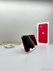 iPhone 11 128GB RED NOVÁ BATÉRIA KOMPLET PRÍSLUŠENSTVO - 6