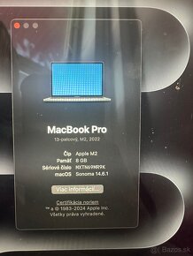 MacBook Pro M2 13” 2022 - 6