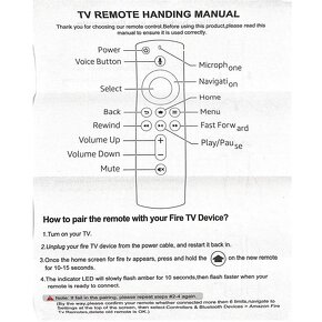 Originálny diaľkový ovládač: hlasové ovládanie Amazon FireTV - 6