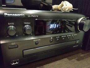 Predám čierny stereo audio systém Panasonic SA-PMX 74 - 6