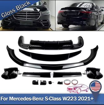 Mercedes S W223 bodykit AMG Brabus style - 6