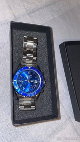 Predám - pánske hodinky NotionR (strieborno-modré), (nové) - 6