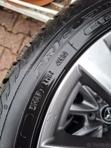 Predám sadu zimných pneumatík 225/45 R18 Debica - 6