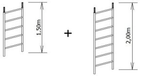 Pracovné veža / lešenie Eurosolo-S40 (pojazdné) - 6