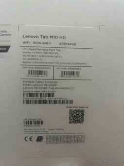 Tablet Lenovo Tab M10 HD 4Gb Ram 64GB rom - 6