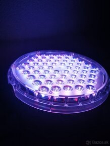 Led par 60x3W na diaľkové ovládanie, dmx, chladenie - 6