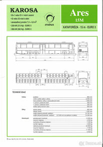 Prospekty - Autobusy Karosa 6 - 6