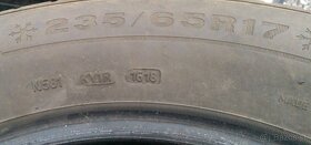 4 ks zimné pneu Dunlop 235/65 R17 108H extra load - 6