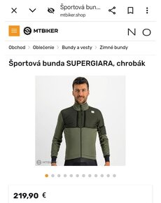 Zimná cyklistická bunda Sportful Supergiara pánska veľ xl - 6