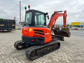 Minibager minirypadlo Kubota U48-4, JCB Wacker Neuson Yanmar - 6