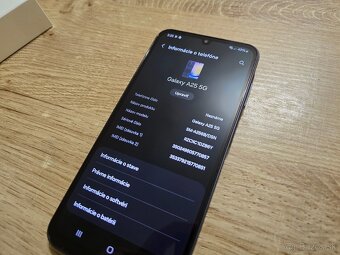 Samsung A25 128gb nepouzity iba odbaleny koli fotografiam te - 6