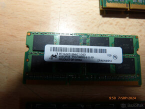 sodimm ddr3 4gb ddr2 2gb ddr1 1gb 10e kus ostatne 5e kus - 6