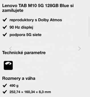 LENOVO TAB M10 5g - 6