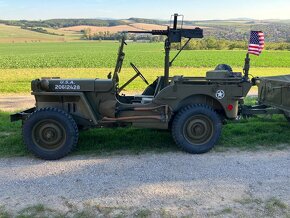 Ford Jeep Willys GPW i s trailerem 4x4  (Bantam USA) - 6