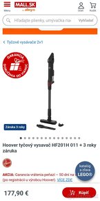 Vysávač Hoover - 6