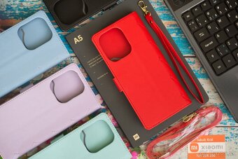 Zatváracie puzdro s pútkami pre Xiaomi, Redmi a Poco - 6