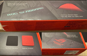 Herná poodložka pod myš Asus ROG SCABBARD extra veľká - 6