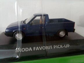 Predám modely škoda 1:43. cena za kus. - 6