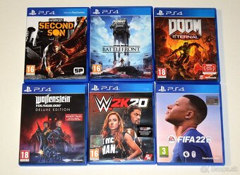 Hry pre SONY Playstation 4, Playstation 5 LEGO, Doom, Farcry - 6