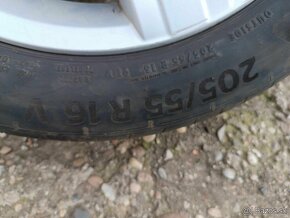 Predám letnu sada volkswagen 5x112 R16 - 6