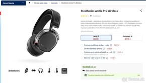 Bezdrôtové herné slúchadlá SteelSeries Arctis Pro Wireless - 6