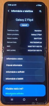 Samsung Galaxy Z FLIP 4 8GB/128GB fialový TOP stav - 6