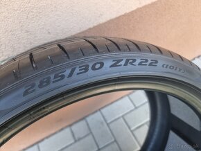 pneu 22" 285/30R22 PIRELLI letné 2ks NEW dot2020 - 6