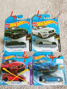 Autíčka Hotwheels Ameriky Jaguar Ford - 6