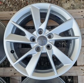 ORIGINÁL AUDI HLINÍKOVÉ DISKY 5x112 R16 - 6