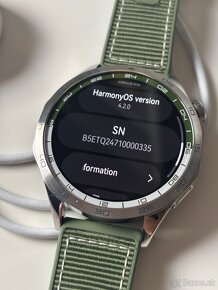 Huawei watch GT 4 46mm, Strieborno-zelené - 6