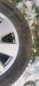 Zimné 255/55 r18 dezen6mm 5x112 Originál AUDI SUPER STAV 399 - 6