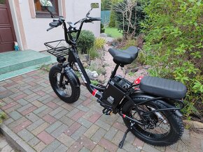 Výkonný mestský ebike Burchda 1000W,31.5Ah,45km/h,200km,nový - 6