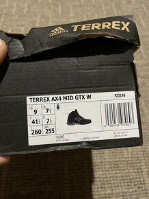 Adidas Terrex AX4 Mid GTX vel 41 1/3 - 6