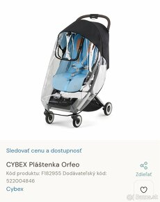 Golfový kočík Cybex Orfeo Stormy Blue - 6