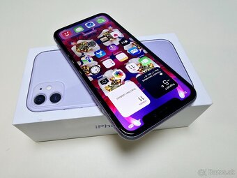 APPLE IPHONE 11 64GB PURPLE Baterka 100% - 6